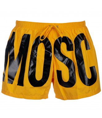 MOSCHINO luksusowe włoskie szorty kąpielowe NOWOŚĆ YELLOW