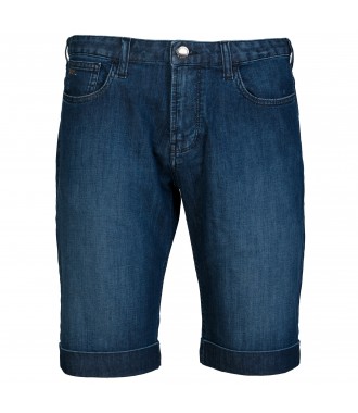 EMPORIO ARMAN spodenki jeansowe DENIM BLU